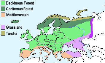 forests in europe